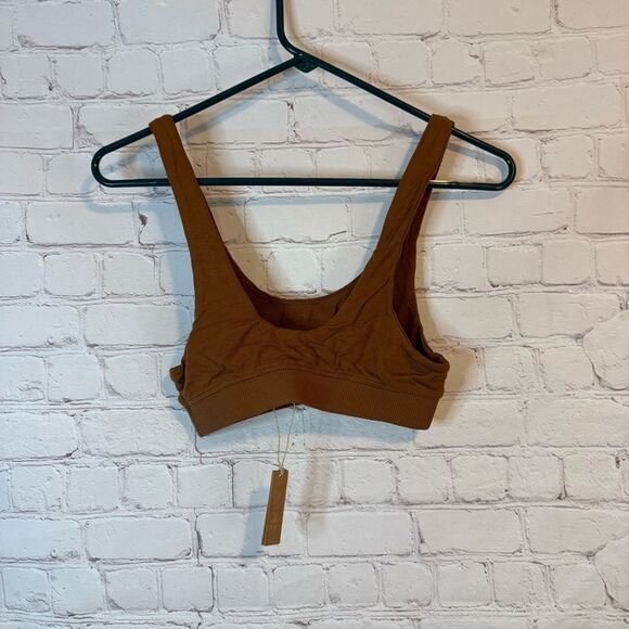 SKIMS Sleep Bralette Copper size Small - Picture 2 of 4